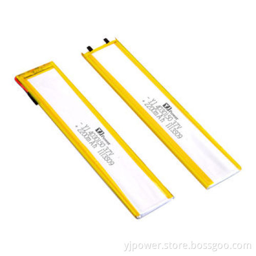 Rechargeable polymer battery